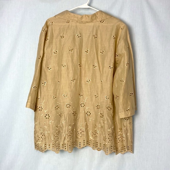 Linen Blouse size 2XL.   (117) - Picture 1 of 6